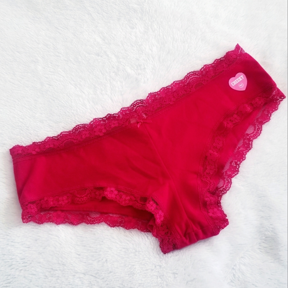 Victoria's Secret PINK Vintage Low Rise Hipster Cheeky Graphic Panty NWT - Picture 7 of 12